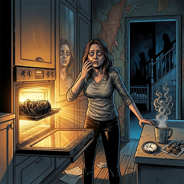 Sixteen Minutes Past Six - Psychological Supernatural Dating App Mystery Story Cover Art